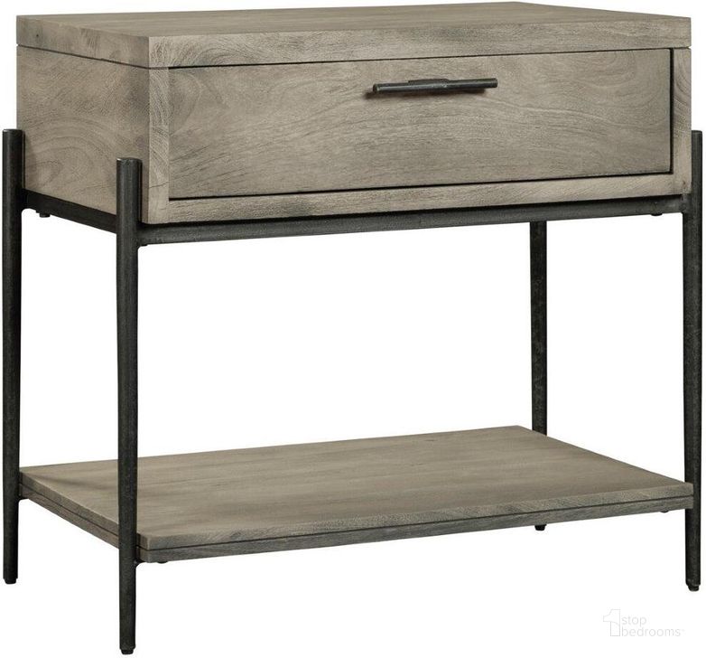 The appearance of Hekman Bedford Park Single Drawer Night Stand designed by Hekman in the transitional interior design. This gray piece of furniture  was selected by 1StopBedrooms from Bedford Park Collection to add a touch of cosiness and style into your home. Sku: 24964. Product Type: Nightstand. Image1