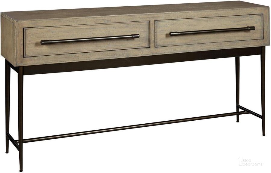 The appearance of Hekman Console Table With Two Drawers designed by Hekman in the transitional interior design. This gray piece of furniture  was selected by 1StopBedrooms from Accents Collection to add a touch of cosiness and style into your home. Sku: 28540. Product Type: Console Table. Image1