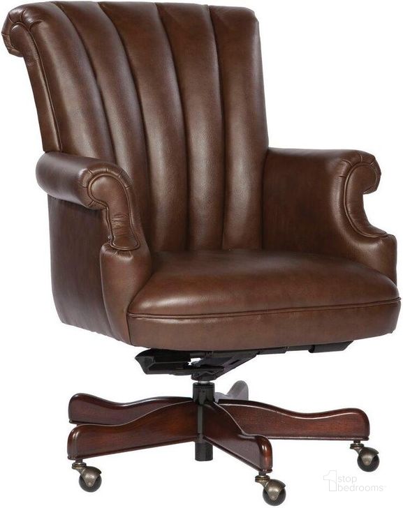 The appearance of Hekman Executive Tilt Swivel Chair In Coffee 79251C designed by Hekman in the traditional interior design. This brown piece of furniture  was selected by 1StopBedrooms from Office Collection to add a touch of cosiness and style into your home. Sku: 79251C. Material: Wood. Product Type: Swivel Chair.