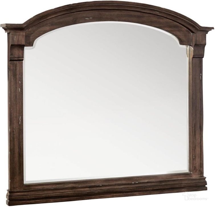 The appearance of Hekman Homestead Mirror designed by Hekman in the traditional interior design. This brown piece of furniture  was selected by 1StopBedrooms from Homestead Collection to add a touch of cosiness and style into your home. Sku: 12269ML. Material: Wood. Product Type: Mirror.