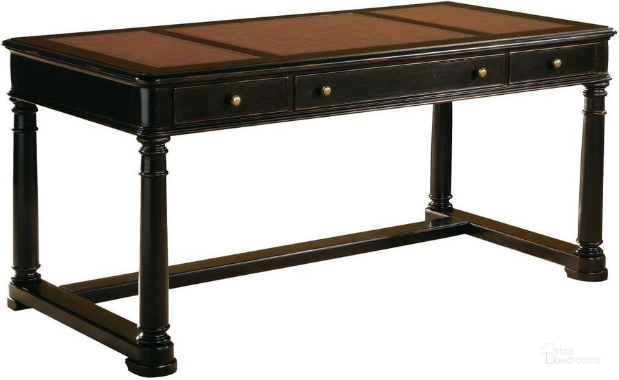 The appearance of Hekman Louis Philippe Desk designed by Hekman in the traditional interior design. This dark brown piece of furniture  was selected by 1StopBedrooms from Louis Philippe Collection to add a touch of cosiness and style into your home. Sku: 79148. Material: Wood. Product Type: Desk.