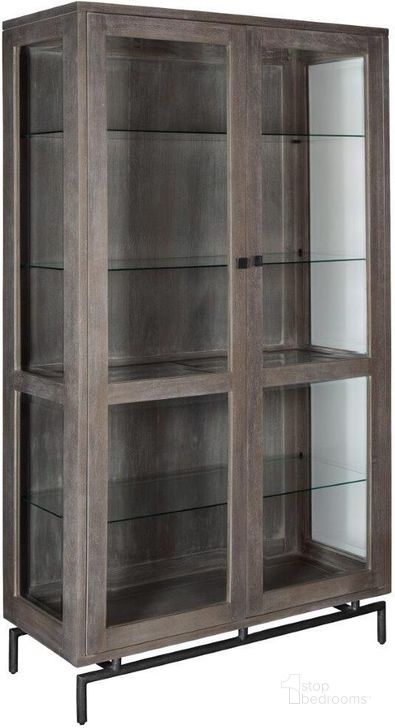 The appearance of Hekman Sedona Diaplay Cabinet designed by Hekman in the transitional interior design. This brown piece of furniture  was selected by 1StopBedrooms from Sedona Collection to add a touch of cosiness and style into your home. Sku: 24527. Product Type: Display Cabinet. Image1