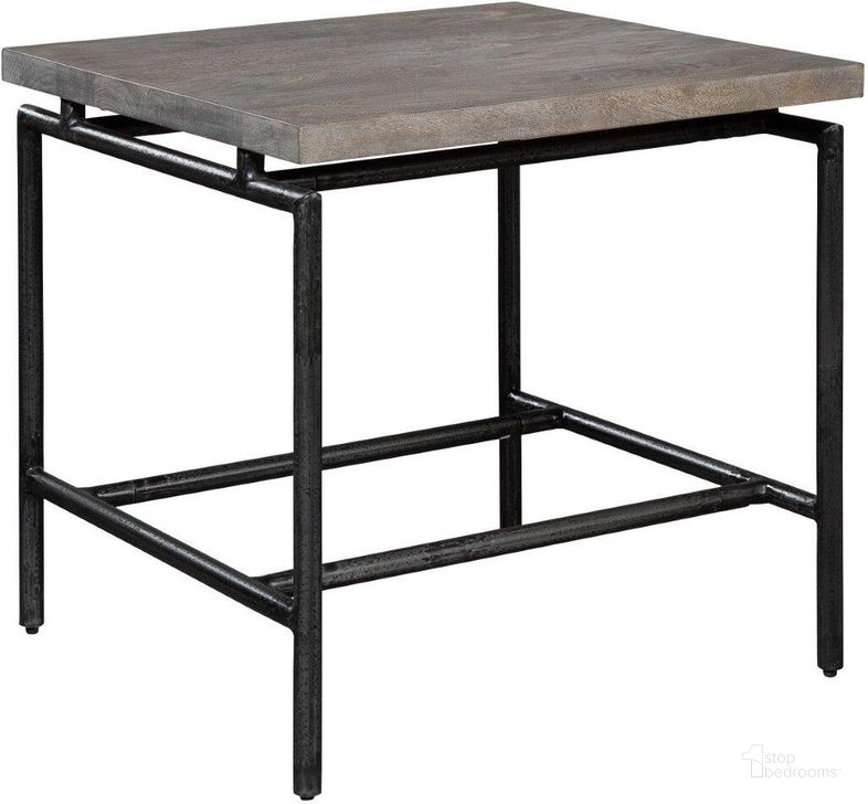 The appearance of Hekman Sedona Grey End Table designed by Hekman in the transitional interior design. This brown piece of furniture  was selected by 1StopBedrooms from Sedona Collection to add a touch of cosiness and style into your home. Sku: 24504. Product Type: End Table. Image1