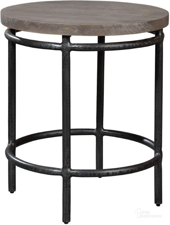 The appearance of Hekman Sedona Grey Round End Table designed by Hekman in the transitional interior design. This gray piece of furniture  was selected by 1StopBedrooms from Sedona Collection to add a touch of cosiness and style into your home. Sku: 24505. Product Type: End Table. Image1