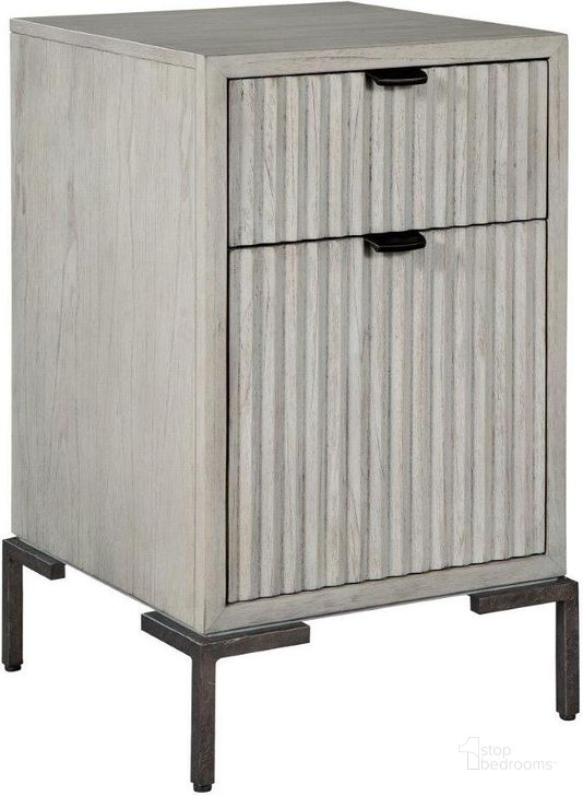 The appearance of Hekman Sierra Heights File Cabinet designed by Hekman in the transitional interior design. This gray piece of furniture  was selected by 1StopBedrooms from Sierra Heights Collection to add a touch of cosiness and style into your home. Sku: 24141. Material: Wood. Product Type: File Cabinet.