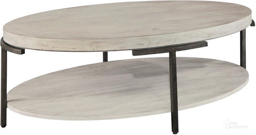 The appearance of Hekman Sierra Heights Oval Coffee Table designed by Hekman in the transitional interior design. This white piece of furniture  was selected by 1StopBedrooms from Sierra Heights Collection to add a touch of cosiness and style into your home. Sku: 24101. Material: Wood. Product Type: Coffee Table.
