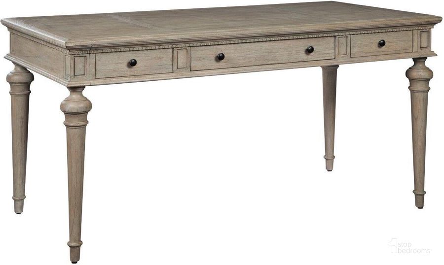 The appearance of Hekman Wellington Estates Writing Desk 79411 designed by Hekman in the rustic / southwestern interior design. This gray piece of furniture  was selected by 1StopBedrooms from Wellington Collection to add a touch of cosiness and style into your home. Sku: 79411. Product Type: Writing Desk. Image1