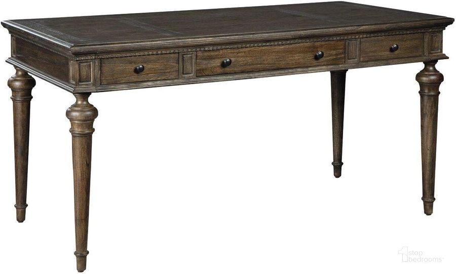 The appearance of Hekman Wellington Estates Writing Desk 79431 designed by Hekman in the rustic / southwestern interior design. This brown piece of furniture  was selected by 1StopBedrooms from Wellington Collection to add a touch of cosiness and style into your home. Sku: 79431. Product Type: Writing Desk. Image1