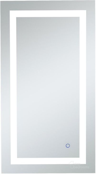 The appearance of Helios Color Changing Led Mirror MRE12036 designed by Elegant Lighting in the modern / contemporary interior design. This silver piece of furniture  was selected by 1StopBedrooms from Helios Collection to add a touch of cosiness and style into your home. Sku: MRE12036. Material: Aluminum. Product Type: Mirror. Image1