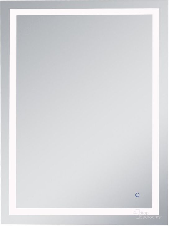 The appearance of Helios Color Changing Led Mirror MRE13648 designed by Elegant Lighting in the modern / contemporary interior design. This silver piece of furniture  was selected by 1StopBedrooms from Helios Collection to add a touch of cosiness and style into your home. Sku: MRE13648. Material: Aluminum. Product Type: Mirror. Image1