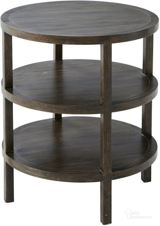 The appearance of Hemway Side Table designed by Theodore Alexander in the transitional interior design. This  piece of furniture  was selected by 1StopBedrooms from NoDa Collection to add a touch of cosiness and style into your home. Sku: 5000-616. Product Type: Side Table.