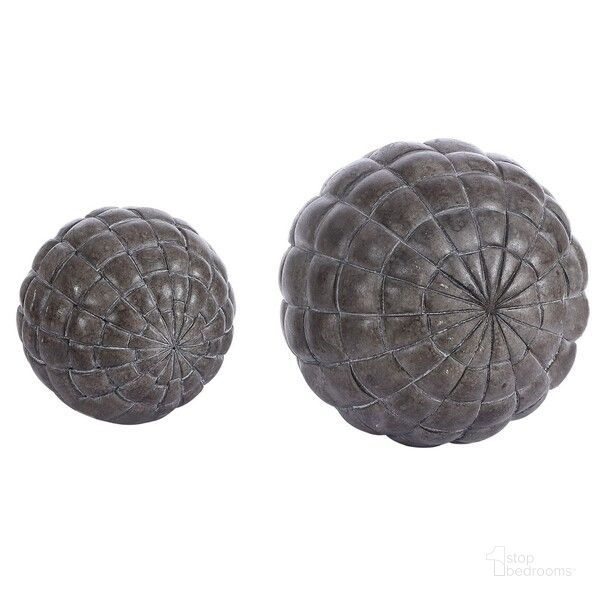 The appearance of Henla Decorative Ball Table Decor Set of 2 in Black designed by Safavieh in the modern / contemporary interior design. This black piece of furniture  was selected by 1StopBedrooms from Henla Collection to add a touch of cosiness and style into your home. Sku: RDC1200A-SET2. Product Type: Decorative Accessory. Image1