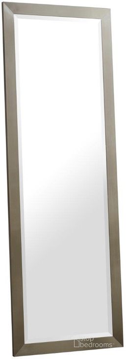 The appearance of Hepburn Chrome Mirror designed by Meridian in the modern / contemporary interior design. This chrome piece of furniture  was selected by 1StopBedrooms from Hepburn Collection to add a touch of cosiness and style into your home. Sku: 456-M. Product Type: Dresser Mirror. Image1