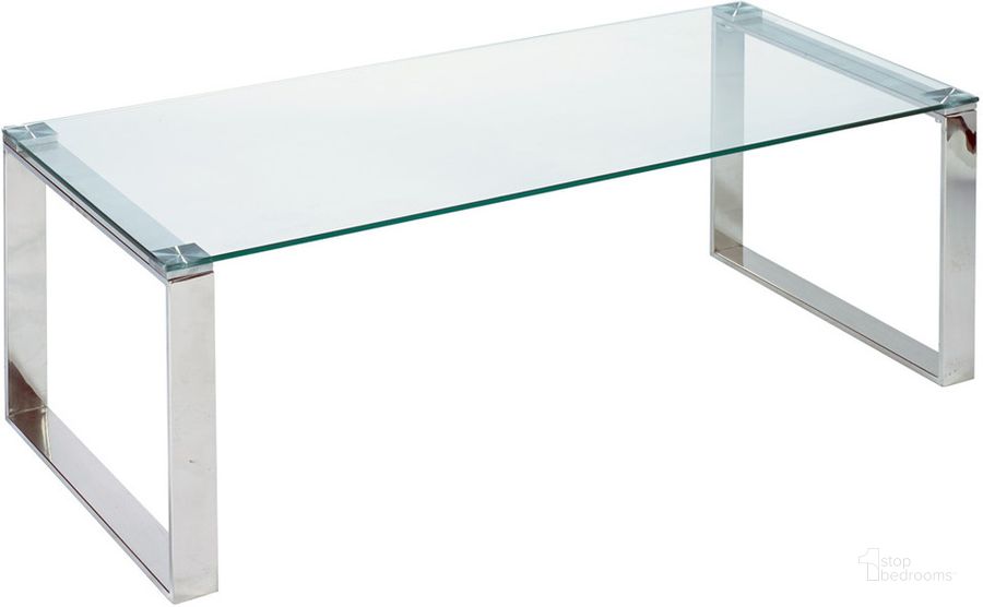 The appearance of Herod Small Silver Coffee Table designed by Uptown Club in the modern / contemporary interior design. This silver piece of furniture  was selected by 1StopBedrooms from Herod Collection to add a touch of cosiness and style into your home. Sku: GM4415. Product Type: Coffee Table. Material: Stainless Steel. Image1