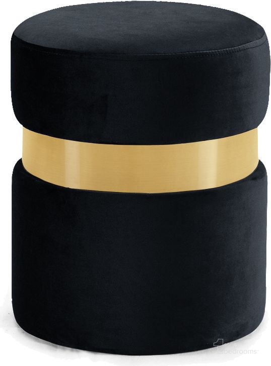 The appearance of Hewridge Black Velvet Ottoman 0qb2337478 designed by Furnique in the modern / contemporary interior design. This black velvet piece of furniture  was selected by 1StopBedrooms from Hewridge Collection to add a touch of cosiness and style into your home. Sku: 132Black. Product Type: Vanity Stool. Image1