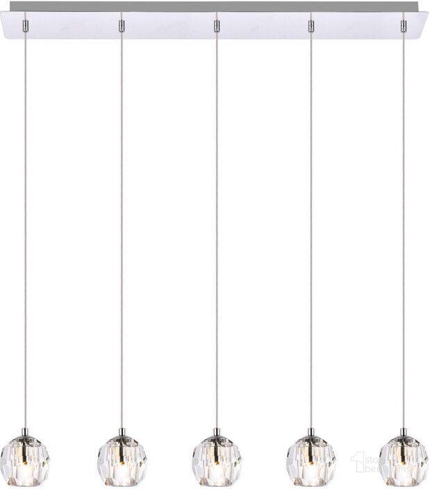 The appearance of Higginstown Chrome Pendant Lighting 0qd24306001 designed by Isaac Tahari in the transitional interior design. This chrome piece of furniture  was selected by 1StopBedrooms from Higginstown Collection to add a touch of cosiness and style into your home. Sku: 3505D32C. Product Type: Pendant Lighting. Material: Stainless Steel. Image1