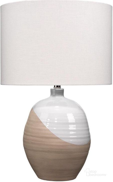 The appearance of Hillside Table Lamp In White designed by Jamie Young Company in the coastal interior design. This white piece of furniture  was selected by 1StopBedrooms from Hillside Collection to add a touch of cosiness and style into your home. Sku: 9HILLSIDEWH. Material: Ceramic. Product Type: Table Lamp. Image1