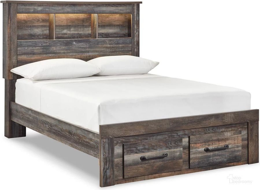 The appearance of Hollylinne Multi Full Storage Bed 0qd2379871 designed by Leisure Living in the rustic / southwestern interior design. This multi piece of furniture  was selected by 1StopBedrooms from Hollylinne Collection to add a touch of cosiness and style into your home. Sku: B211-85;B211-84S;B211-86. Bed Type: Storage Bed. Material: Wood. Product Type: Storage Bed. Bed Size: Full. Image1