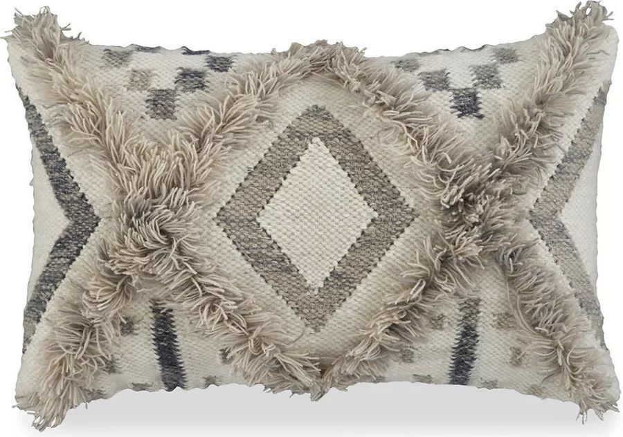 The appearance of Holtson Natural Pillow designed by Isaac Tahari in the transitional interior design. This natural piece of furniture  was selected by 1StopBedrooms from Holtson Collection to add a touch of cosiness and style into your home. Sku: A1000540P. Material: Fabric. Product Type: Pillow. Image1