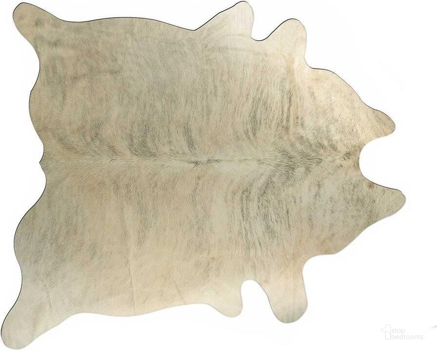 The appearance of Homeroots Light Brindle Cowhide Rug designed by Homeroots in the modern / contemporary interior design. This brindle piece of furniture  was selected by 1StopBedrooms from  to add a touch of cosiness and style into your home. Sku: 332274. Material: Microsuede. Product Type: Area Rugs. Image1
