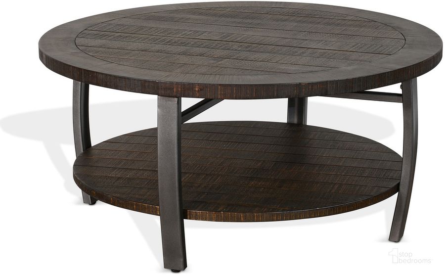 The appearance of Homestead Coffee Table 3139TL-C designed by Sunny Design in the industrial interior design. This dark brown piece of furniture  was selected by 1StopBedrooms from Homestead Collection to add a touch of cosiness and style into your home. Sku: 3139TL-C. Material: Wood. Product Type: Coffee Table. Image1