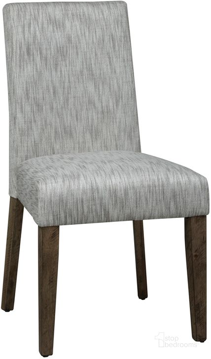 The appearance of Horizon Rustic Caramel Upholstered Side Chair Set of 2 designed by Liberty in the transitional interior design. This cream piece of furniture  was selected by 1StopBedrooms from Horizons Collection to add a touch of cosiness and style into your home. Sku: 42-C6501S. Material: Fabric. Product Type: Side Chair. Image1