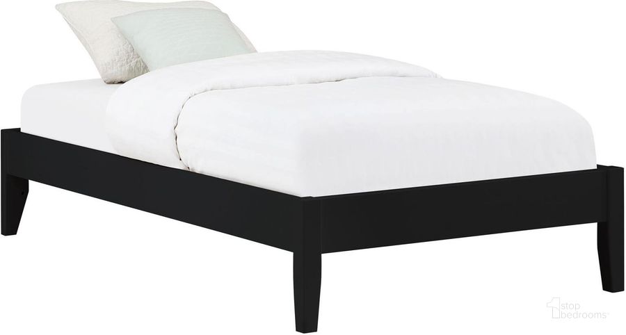 The appearance of Hounslow Platform Full Bed Black designed by Coaster in the modern / contemporary interior design. This black piece of furniture  was selected by 1StopBedrooms from Hounslow Collection to add a touch of cosiness and style into your home. Sku: 306129FB1;306129FB2. Bed Type: Platform Bed. Product Type: Platform Bed. Bed Size: Full. Material: Plywood. Image1