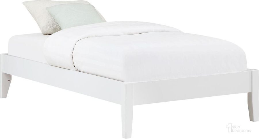 The appearance of Hounslow Platform Full Bed White designed by Coaster in the modern / contemporary interior design. This white piece of furniture  was selected by 1StopBedrooms from Hounslow Collection to add a touch of cosiness and style into your home. Sku: 306128FB1;306128FB2. Bed Type: Platform Bed. Product Type: Platform Bed. Bed Size: Full. Material: Plywood. Image1