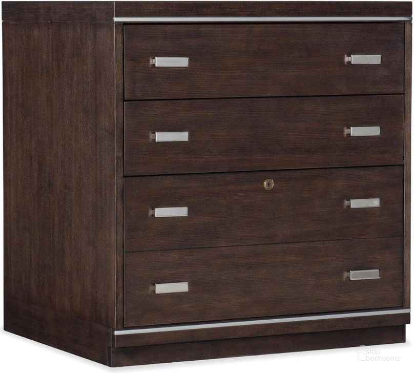 The appearance of House Blend Lateral File designed by Hooker in the transitional interior design. This dark wood piece of furniture  was selected by 1StopBedrooms from Work Your Way Collection to add a touch of cosiness and style into your home. Sku: 5892-10466-85. Material: Wood. Product Type: Lateral Filing Cabinet. Image1