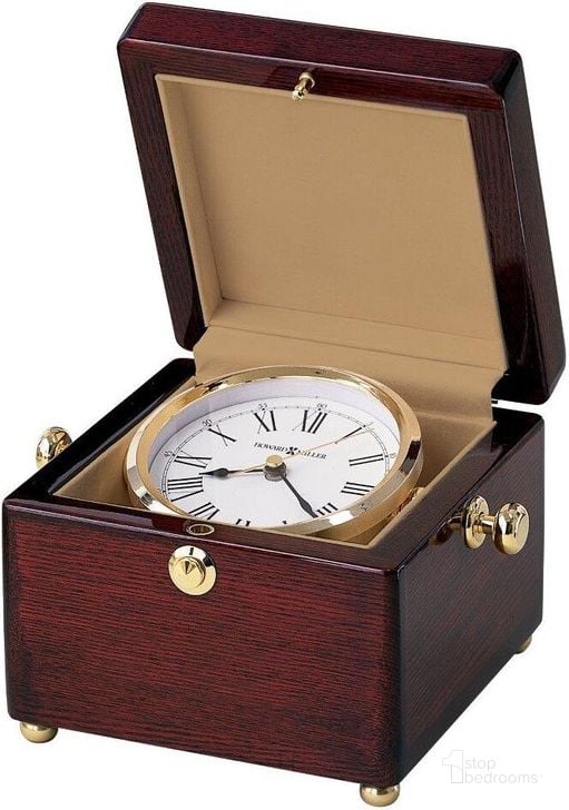 The appearance of Howard Miller Bailey Tabletop Clock designed by Howard Miller in the traditional interior design. This dark brown piece of furniture  was selected by 1StopBedrooms from  to add a touch of cosiness and style into your home. Sku: 645443. Product Type: Clock. Image1