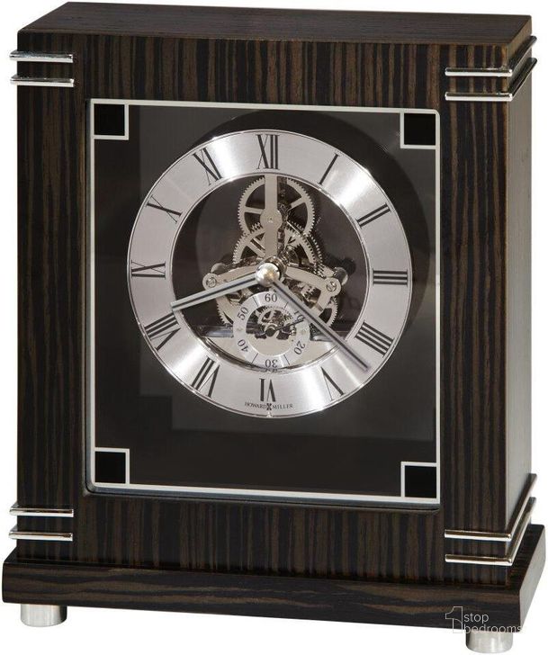The appearance of Howard Miller Batavia Mantel Clock designed by Howard Miller in the modern / contemporary interior design. This black piece of furniture  was selected by 1StopBedrooms from  to add a touch of cosiness and style into your home. Sku: 635177. Product Type: Clock.