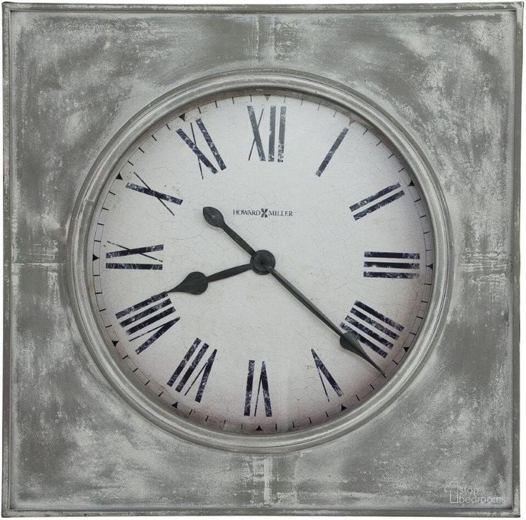 The appearance of Howard Miller Bathazaar Wall Clock designed by Howard Miller in the modern / contemporary interior design. This metal piece of furniture  was selected by 1StopBedrooms from  to add a touch of cosiness and style into your home. Sku: 625622. Product Type: Wall Clock. Image1