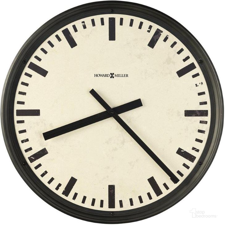 The appearance of Howard Miller Conklin Gallery Wall Clock designed by Howard Miller in the transitional interior design. This black piece of furniture  was selected by 1StopBedrooms from  to add a touch of cosiness and style into your home. Sku: 625730. Product Type: Wall Clock. Image1