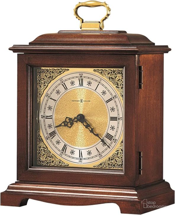 The appearance of Howard Miller Graham Bracket IIi Mantel Clock designed by Howard Miller in the modern / contemporary interior design. This dark brown piece of furniture  was selected by 1StopBedrooms from Graham Collection to add a touch of cosiness and style into your home. Sku: 612588. Product Type: Clock. Image1