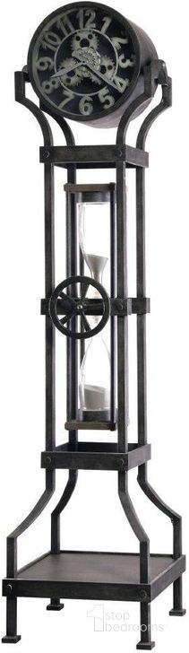 The appearance of Howard Miller Hourglass IIi designed by Howard Miller in the industrial interior design. This black piece of furniture  was selected by 1StopBedrooms from Hourglass Collection to add a touch of cosiness and style into your home. Sku: 615116. Product Type: Clock. Image1