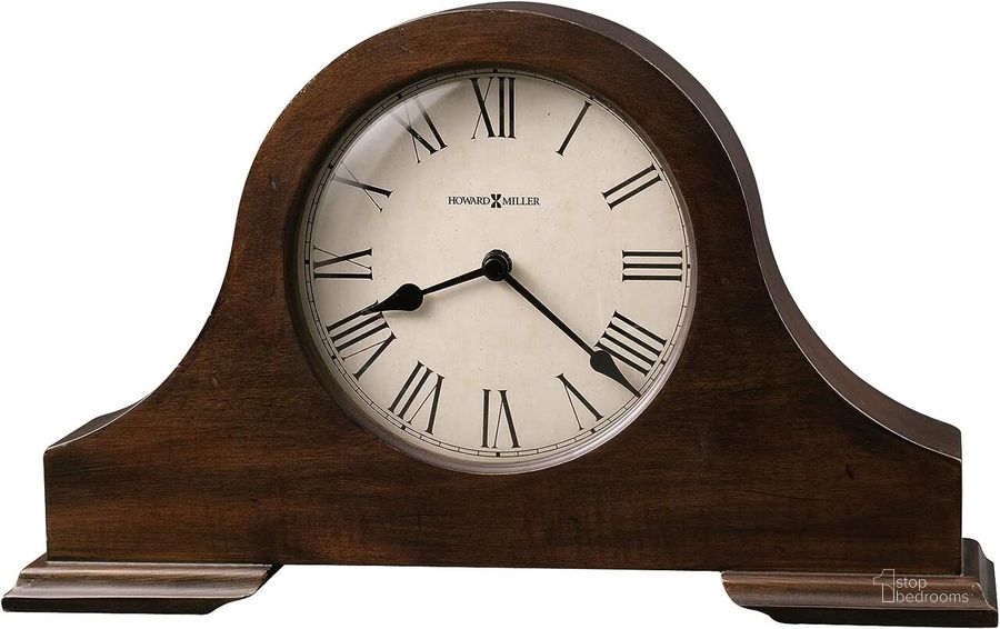 The appearance of Howard Miller Humphrey Mantel Clock designed by Howard Miller in the traditional interior design. This brown piece of furniture  was selected by 1StopBedrooms from  to add a touch of cosiness and style into your home. Sku: 635143. Product Type: Clock. Image1