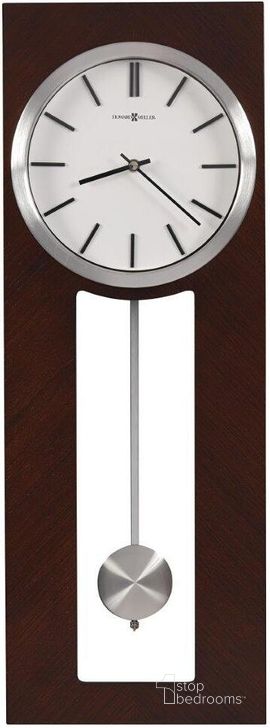 The appearance of Howard Miller Madson Wall Clock designed by Howard Miller in the modern / contemporary interior design. This dark brown piece of furniture  was selected by 1StopBedrooms from  to add a touch of cosiness and style into your home. Sku: 625696. Product Type: Wall Clock. Image1