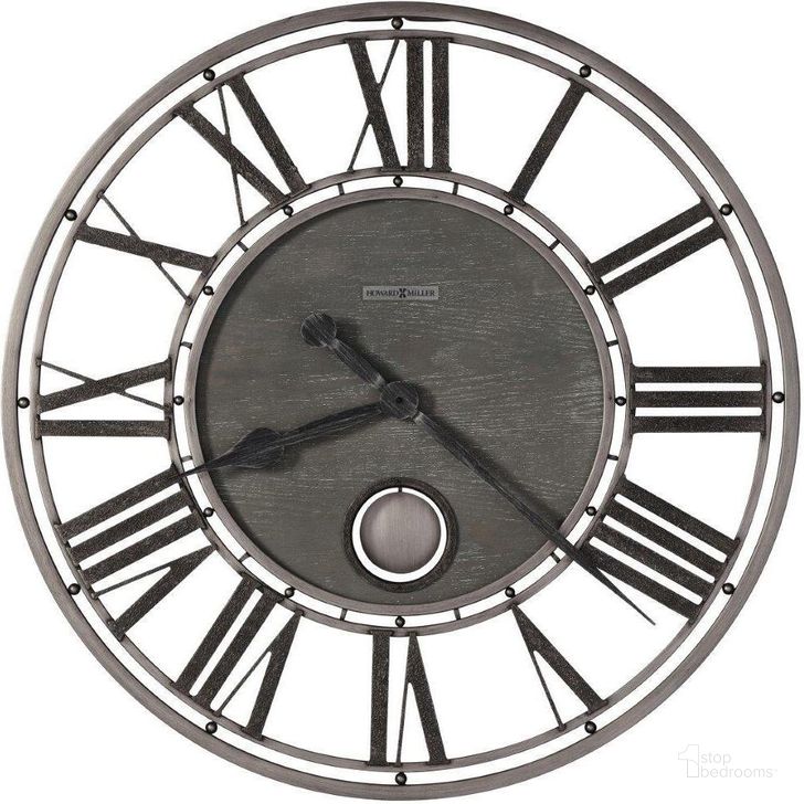 The appearance of Howard Miller Marius Wall Clock designed by Howard Miller in the modern / contemporary interior design. This metal piece of furniture  was selected by 1StopBedrooms from  to add a touch of cosiness and style into your home. Sku: 625707. Product Type: Wall Clock. Image1
