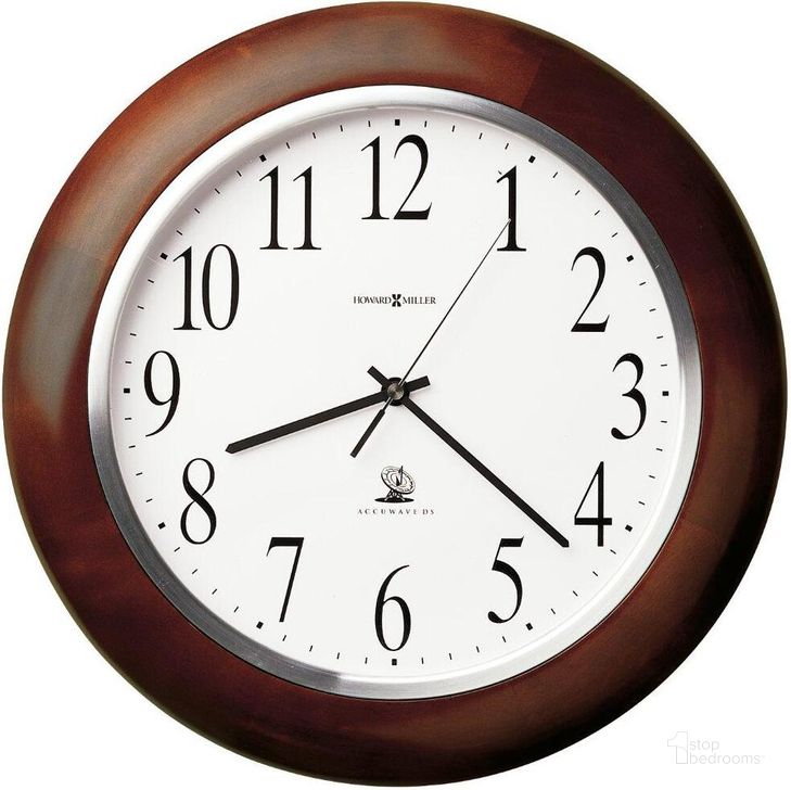 The appearance of Howard Miller Murrow Wall Clock designed by Howard Miller in the modern / contemporary interior design. This brown piece of furniture  was selected by 1StopBedrooms from  to add a touch of cosiness and style into your home. Sku: 625259. Product Type: Wall Clock.