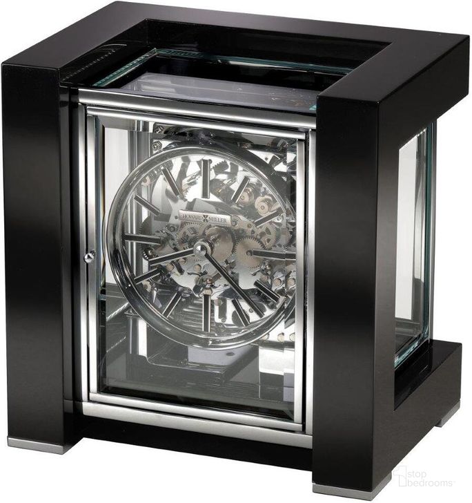 The appearance of Howard Miller Park Avenue Mantel Clock designed by Howard Miller in the modern / contemporary interior design. This black piece of furniture  was selected by 1StopBedrooms from Park Collection to add a touch of cosiness and style into your home. Sku: 630270. Product Type: Clock. Image1