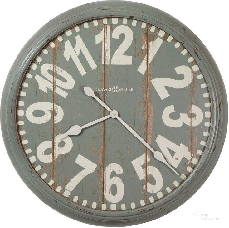 The appearance of Howard Miller Quade Gallery Wall Clock designed by Howard Miller in the modern / contemporary interior design. This gray piece of furniture  was selected by 1StopBedrooms from  to add a touch of cosiness and style into your home. Sku: 625738. Product Type: Wall Clock. Image1