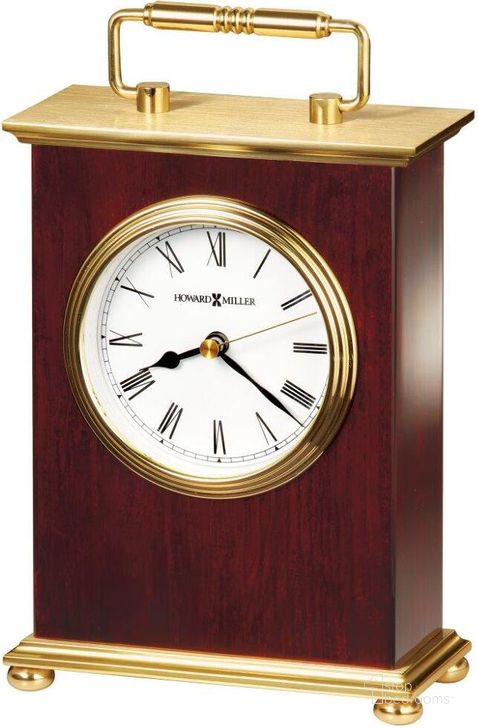 The appearance of Howard Miller Rosewood Bracket Tabletop Clock designed by Howard Miller in the traditional interior design. This gold piece of furniture  was selected by 1StopBedrooms from Rosewood Collection to add a touch of cosiness and style into your home. Sku: 613528. Product Type: Clock.
