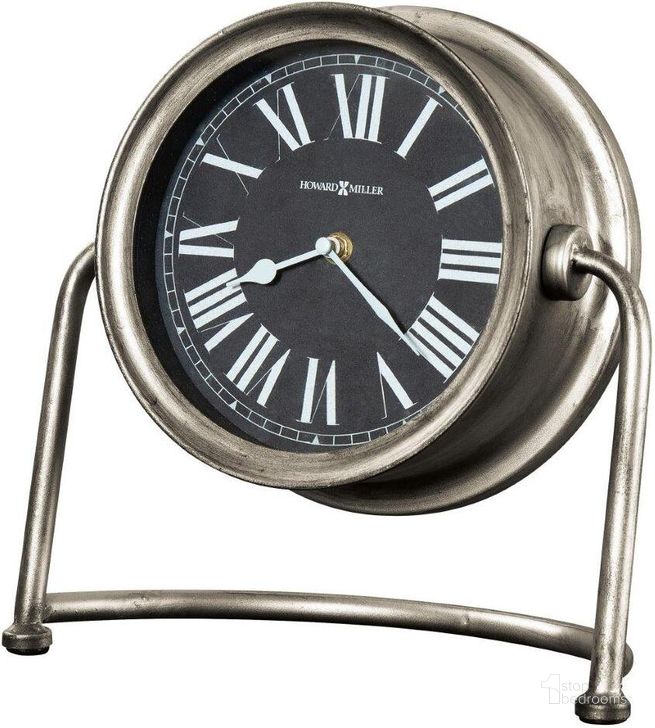 The appearance of Howard Miller Senna Mantel Clock designed by Howard Miller in the modern / contemporary interior design. This steel piece of furniture  was selected by 1StopBedrooms from  to add a touch of cosiness and style into your home. Sku: 635221. Product Type: Clock. Image1