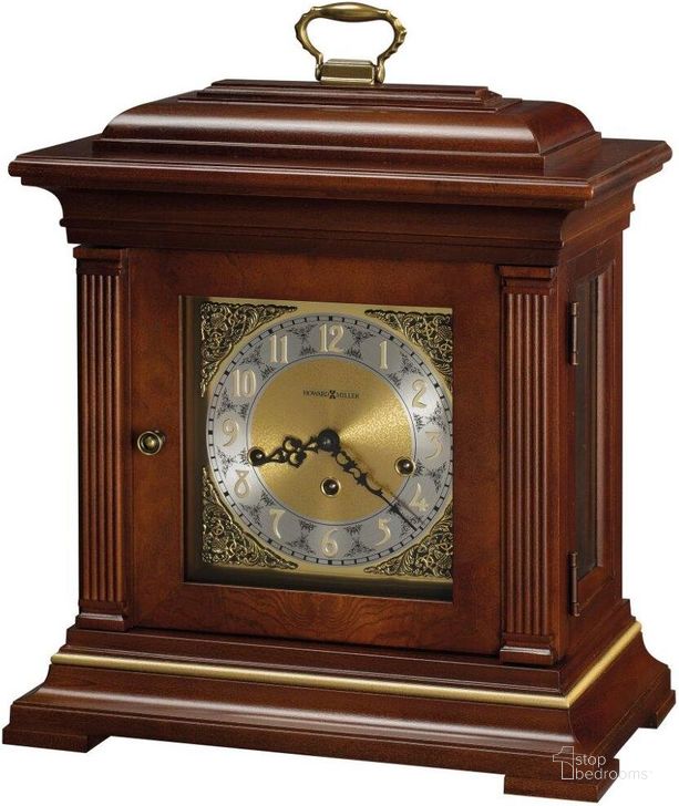 The appearance of Howard Miller Thomas Tompion Mantel Clock designed by Howard Miller in the modern / contemporary interior design. This dark brown piece of furniture  was selected by 1StopBedrooms from  to add a touch of cosiness and style into your home. Sku: 612436. Product Type: Clock.