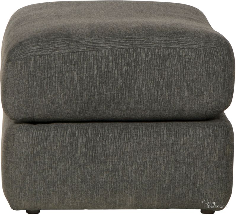 The appearance of Howell Ottoman In Dark Grey designed by Jackson in the traditional interior design. This dark grey piece of furniture  was selected by 1StopBedrooms from Howell Collection to add a touch of cosiness and style into your home. Sku: 348210161748. Material: Fabric. Product Type: Ottoman. Image1