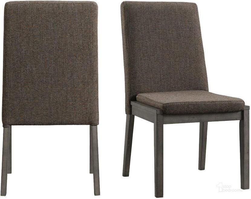 The appearance of Hudson Gray Side Chair Set Of 2 designed by Picket House in the transitional interior design. This gray piece of furniture  was selected by 1StopBedrooms from Hudson Collection to add a touch of cosiness and style into your home. Sku: DCR500SCE. Product Type: Side Chair. Material: Rubberwood. Image1
