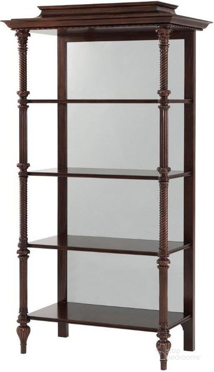 The appearance of Hunt Etagere designed by Theodore Alexander in the modern / contemporary interior design. This  piece of furniture  was selected by 1StopBedrooms from Alexa Hampton Collection to add a touch of cosiness and style into your home. Sku: AXH63002.C105. Material: Wood. Product Type: Etagere.