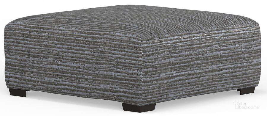 The appearance of Hyde Park Cocktail Ottoman In Pewter designed by Jackson in the  interior design. This pewter piece of furniture  was selected by 1StopBedrooms from Hyde Park Collection to add a touch of cosiness and style into your home. Sku: 230128257358. Material: Fabric. Product Type: Ottoman. Image1