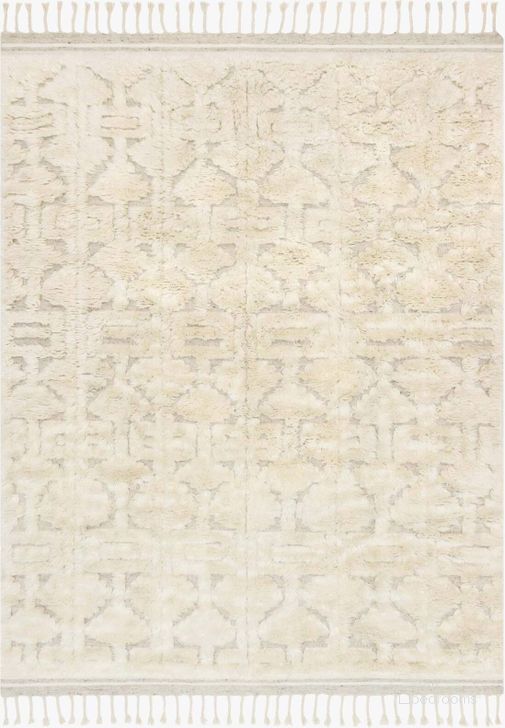 The appearance of Hygge Oatmeal/Ivory Rug HYGGYG-03OTIV2030 designed by Loloi Rugs in the modern / contemporary interior design. This oatmeal and ivory piece of furniture  was selected by 1StopBedrooms from Hygge Collection to add a touch of cosiness and style into your home. Sku: HYGGYG-03OTIV2030. Material: Wool. Product Type: Rug. Image1