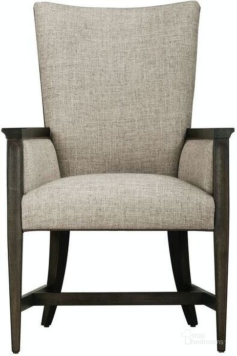 The appearance of Hylar Gray Arm Chair Set of 2 0qb24377510 designed by Isaac Tahari in the transitional interior design. This gray piece of furniture  was selected by 1StopBedrooms from Hylar Collection to add a touch of cosiness and style into your home. Sku: 253207-2315. Material: Wood. Product Type: Arm Chair. Image1